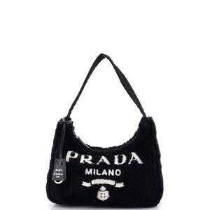 Prada Re-Edition Hobo Terry Cloth Mini #242322P11B